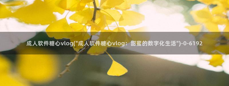 糖心vlog旧版下载